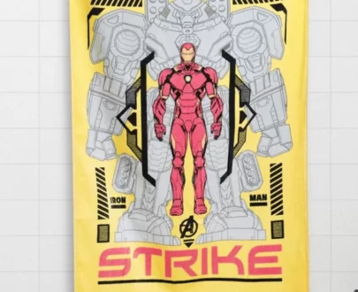 spaces disney ironman towel