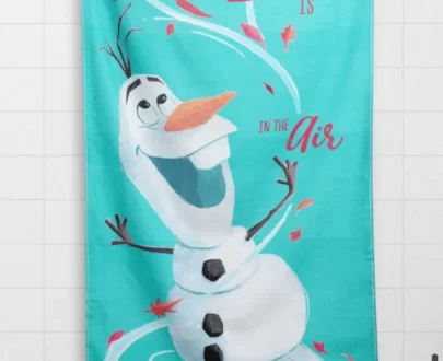 frozen olaf towel